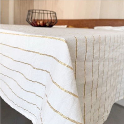 MANTEL TUSOR LUREX DORADO | 2MTS