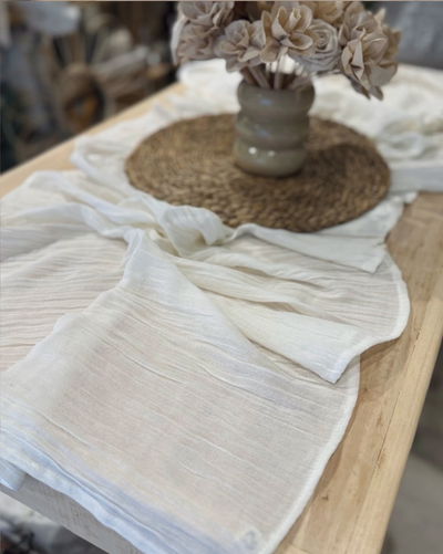 CAMINO DE MESA 2mts | OFF WHITE 