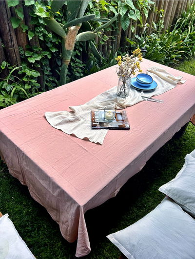 MANTEL TUSOR 2MTS - ROSA VIEJO 