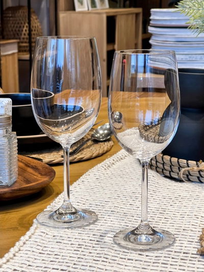 COPAS DE VINO | VIDRIO ×6