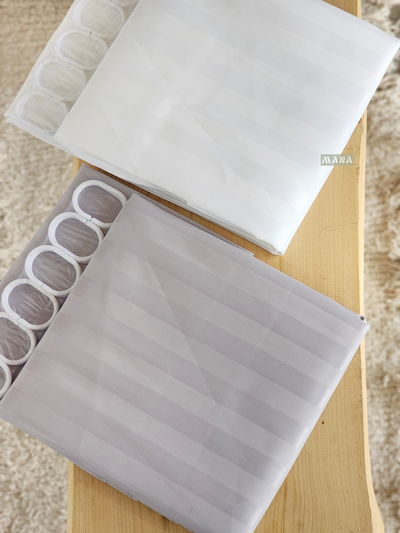 CORTINA DE BAÑO TEFLONADA IMPERMEABLE 