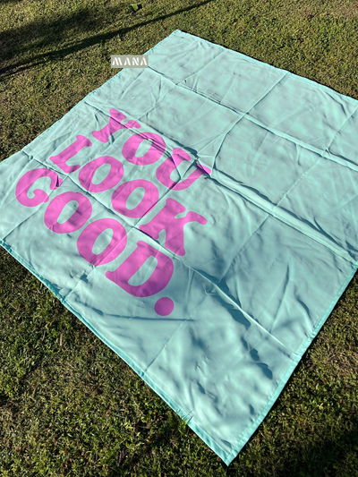 LONA MATERA/ PLAYERA XL + 4 ESTACAS | AQUA 