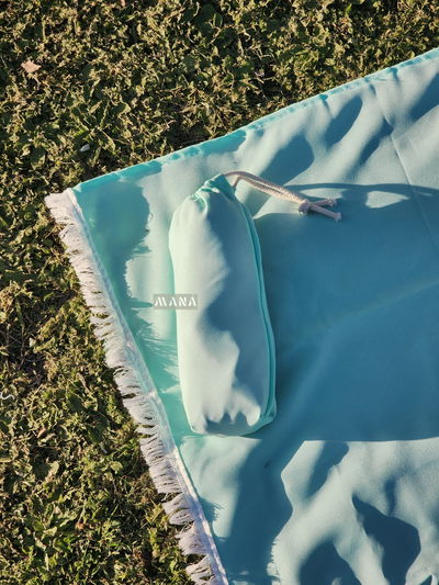 LONA MATERA/ PLAYERA + BOLSO | AQUA