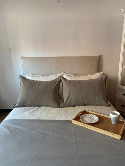 SET PIE DE CAMA Y FUNDAS - KING SIZE | GRIS ELEFANTE 