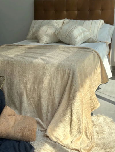 FRAZADA TEDDY | CREMA
