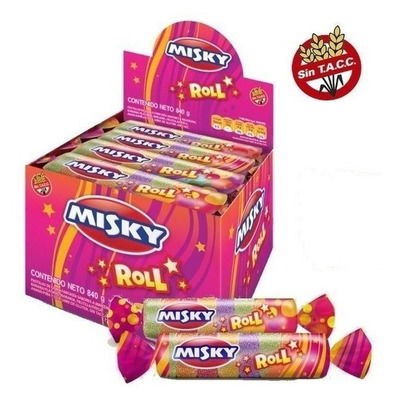 GOMITAS ROLLO MISKY ROLL X 12 U