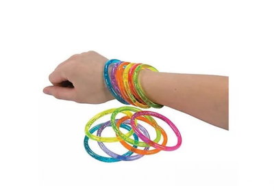 PULSERA BRILLO X 36 UNIDADES