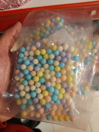 PERLAS COMESTIBLES MULTICOLOR MEDIANAS X 50G