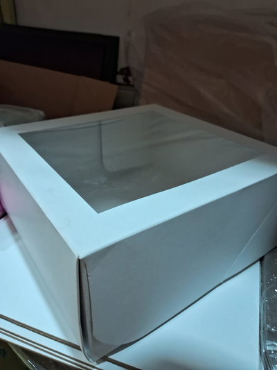 CAJA CON VISOR 25x25 cm