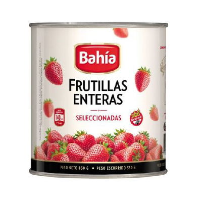 FRUTILLAS ENTERAS BAHIA X 850GR