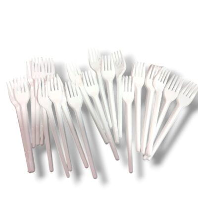 TENEDOR BLANCO x50