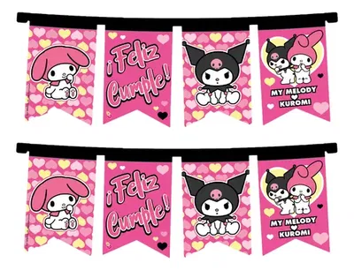 BANDERIN KUROMI LINEA OFICIAL