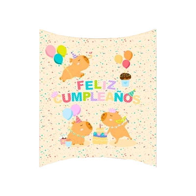 PIÑATA PERSONAJE CAPIBARA CARPINCHO