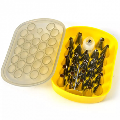 SET 30 PIEZAS PICOS REPOSTERO + CUPLAS + CLAVO EN ESTUCHE