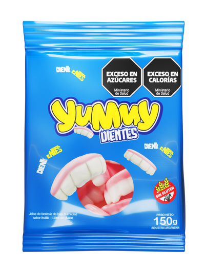 GOMITAS YUMMY X 150GR DIENTES