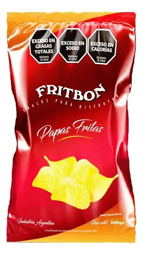 PAPAS FRITAS FRITBON X 500GR