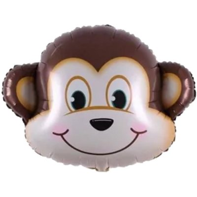 GLOBO CARA MONO 18" X 1 UNIDAD