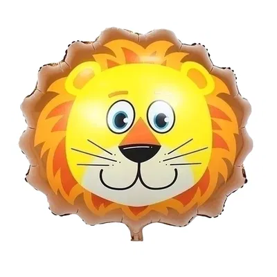 GLOBO CARA LEON 18" X 2 UNIDADES