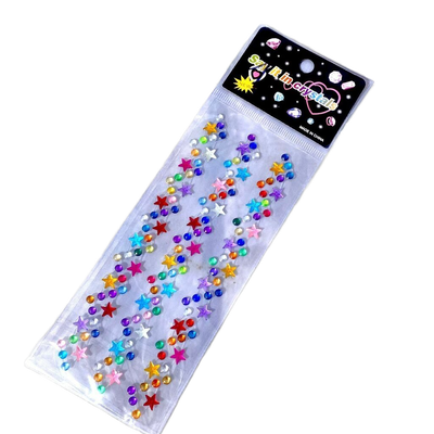 CRISTALES AUTOADHESIVOS GEMAS MULTICOLOR VARIOS MODELOS