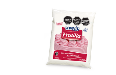 MOUSSE FRUTILLA LEDEVIT X 250G