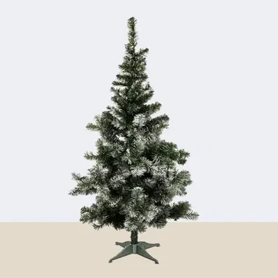 RBOL/PINO NAVIDEÑO 120CM 150 RAMAS VERDE NEVADO