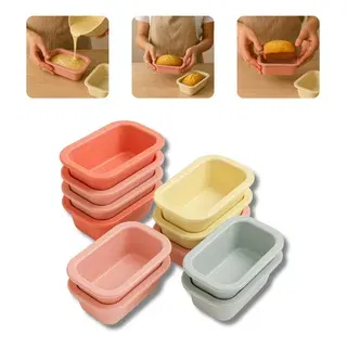 MOLDE SILICONA MINI BUDINERA 14X7X3CM