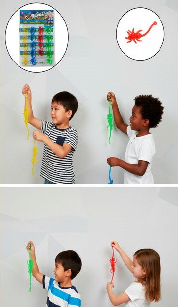 PLANCHA ALACRANES DE SILICONA COLORES SURTIDOS X 20U