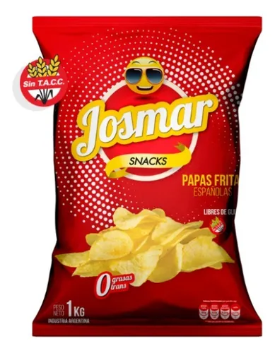 PAPAS FRITAS x 1 KILO (2 UNIDADES)