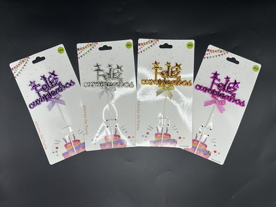 PINCHE FELIZ CUMPLE VARIOS COLORES Y MODELOS