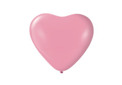 GLOBO LATEX STANDARD CORAZON 10 PULG 2.2G ROSA CHICLE