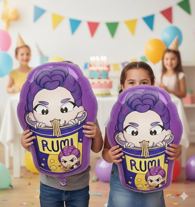 (2 UNIDADES) GLOBO METALIZADO SILUETA GRANDE 85X60CM RUMI