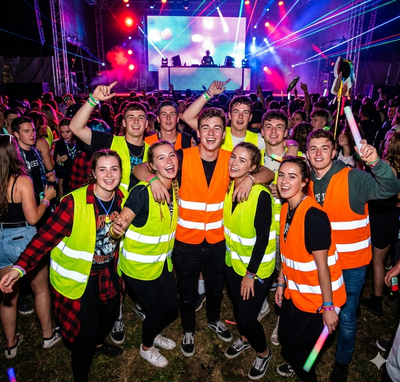 CHALECO REFLECTARIO FLUO x 10 UNIDADES