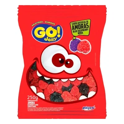 GOMITAS GO JELLY MORAS X 250GR