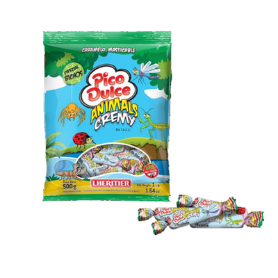 CARAMELOS PICO DULCE ANIMAL CREMY X 500GR