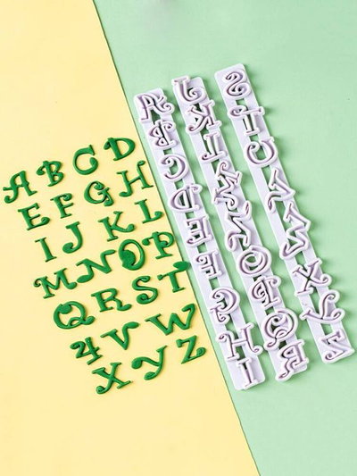 CORTANTE DE LETRAS Y NUMEROS FUNKY 4cm