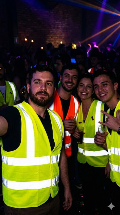 (10 UNIDADES) CHALECO REFLECTARIO FLUO (NARANJAS Y AMARILLOS)