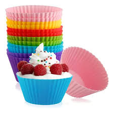 MOLDE SILICONA PIROTIN 7CM DIAM X 12U COLORES SURTIDOS