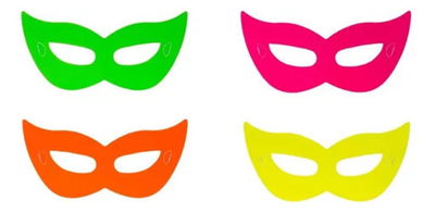 ANTIFAZ FLUO PAPEL X 12 UNIDADES (1 SOLO COLOR)