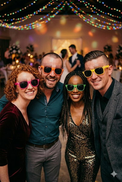 (10 UNIDADES) ANTEOJO TIPO RAYBAN CON PESTAÑAS (VARIOS COLORES)