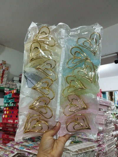 (1 UNIDAD) BROCHE CORAZON 