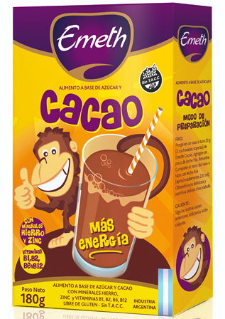 CACAO DULCE EMETH X 180GR