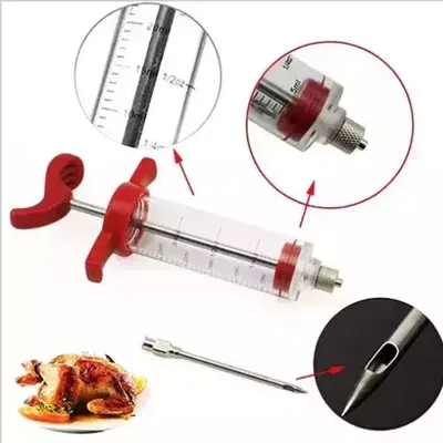 JERINGA INYECTORA GASTRONOMICA CON AGUJA INOX