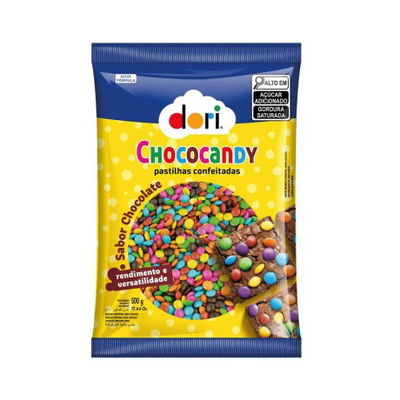 LENTEJA CHOCO MINI DORI CHOCOCANDY X 500GR