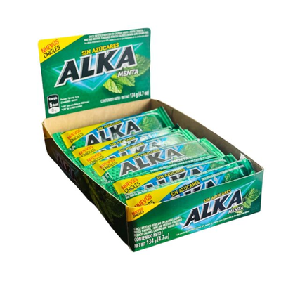 CHICLE ALKA MENTA X 20