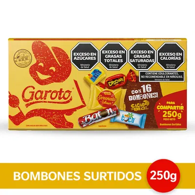 BOMBONES GAROTO X 250G