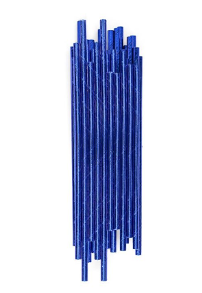 SORBETE METALIZADO AZUL X 25U