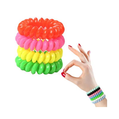 PULSERA CABLE GRANDE X 10 UNIDADES