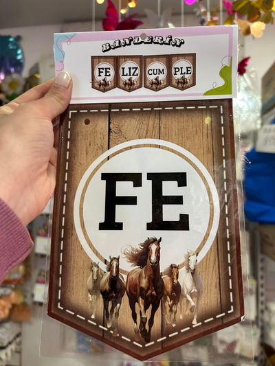 BANDERIN CABALLOS