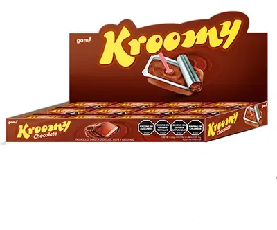 POSTRECITOS KROOMY X 24 UNIDADES CHOCO