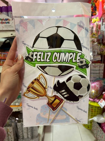 TOPPER PERSONAJE FÚTBOL